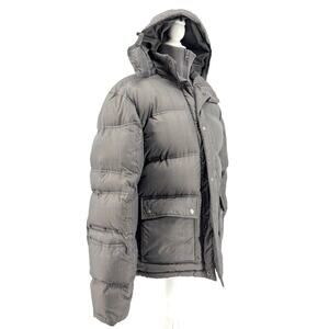 Spiewak Women's S Gray Down‎ Puffer Jacket Winter Coat Removable Hood